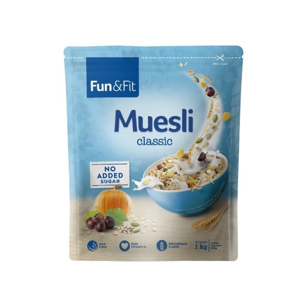 Fun&Fit - Muesli Classic 1 kg