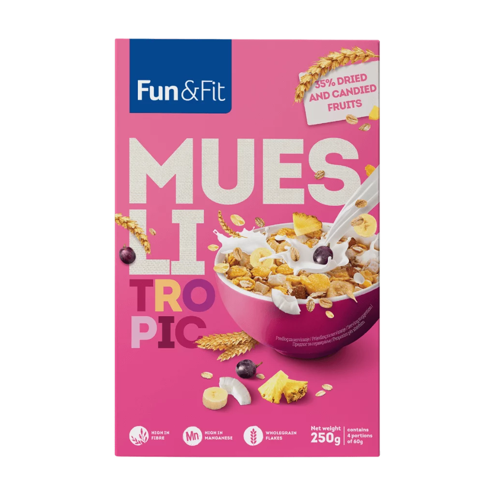 Fun&Fit Tropical Muesli 250g