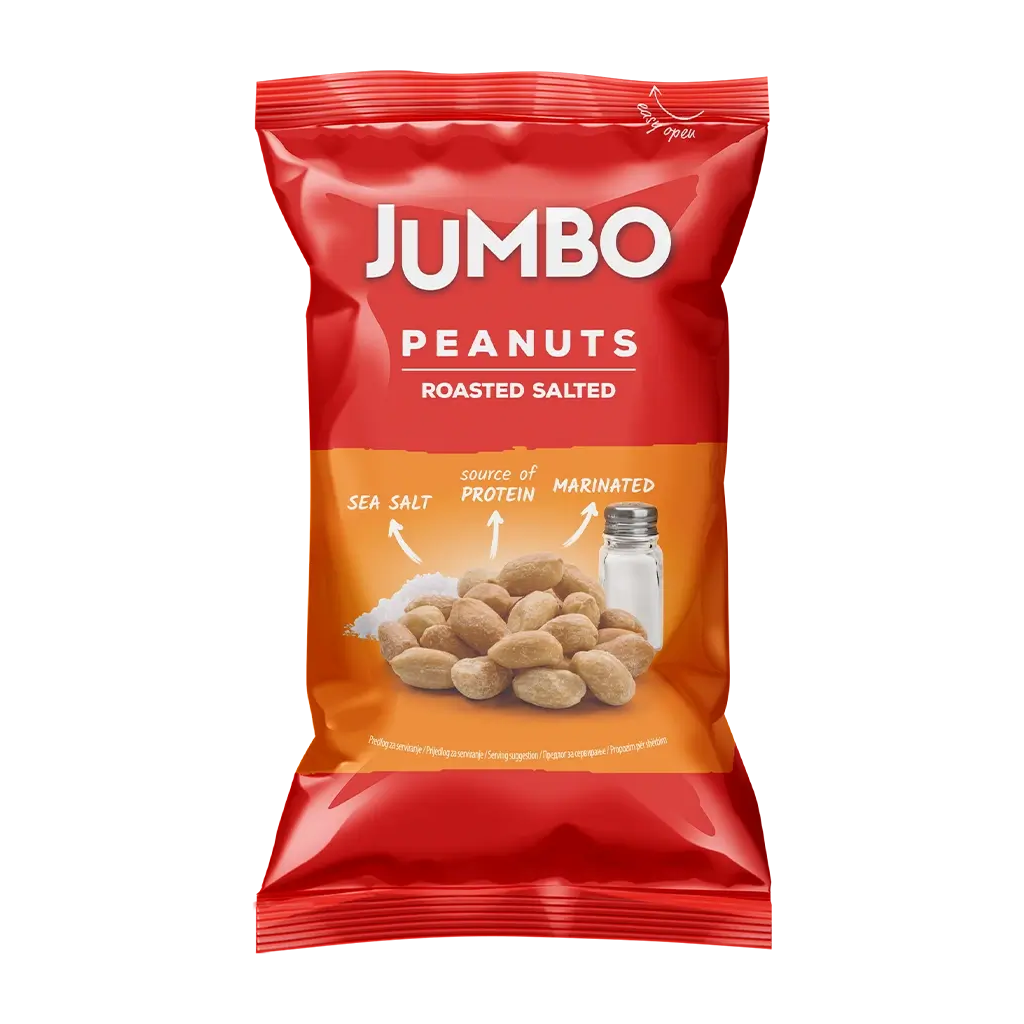 Jumbo Roasted Salted Peanuts 80g