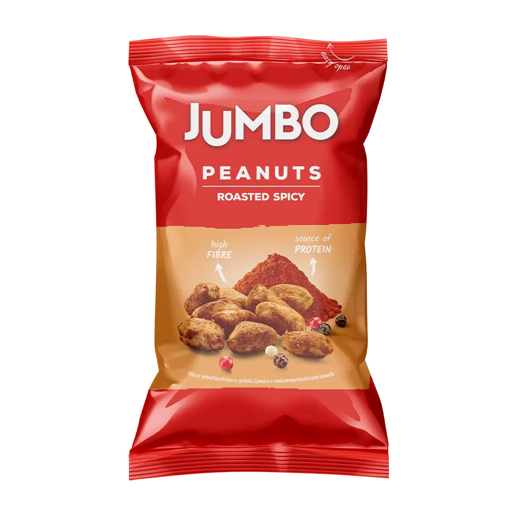 Jumbo – Spicy Roasted Peanuts 75g