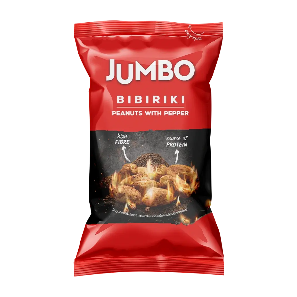 Jumbo - Peanuts with pepper 75g