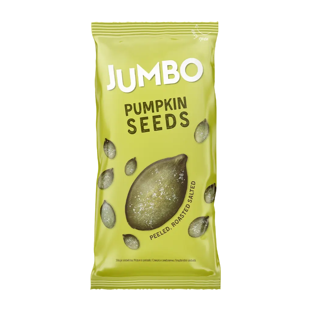 Jumbo – тыквенные семечки очищенные жареные соленые 75г