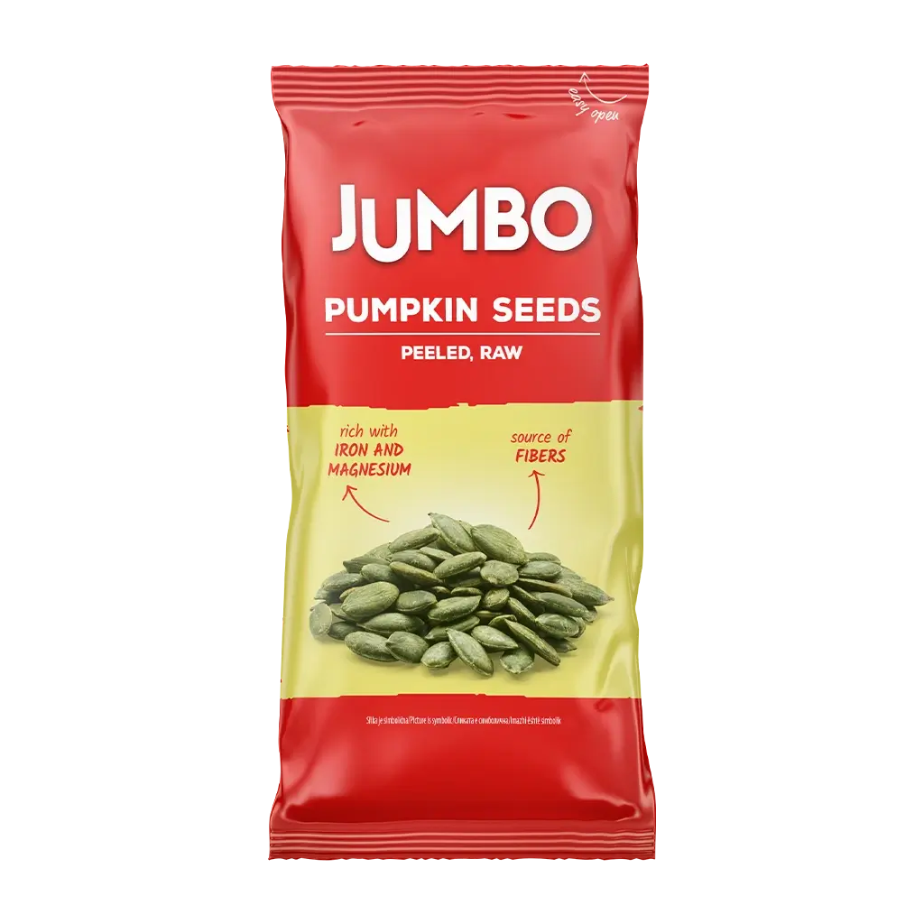 Jumbo – გოგრის თესლი ნედლი 100გ.