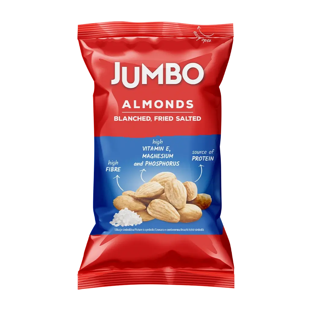 Jumbo – Миндаль жареный соленый 75г