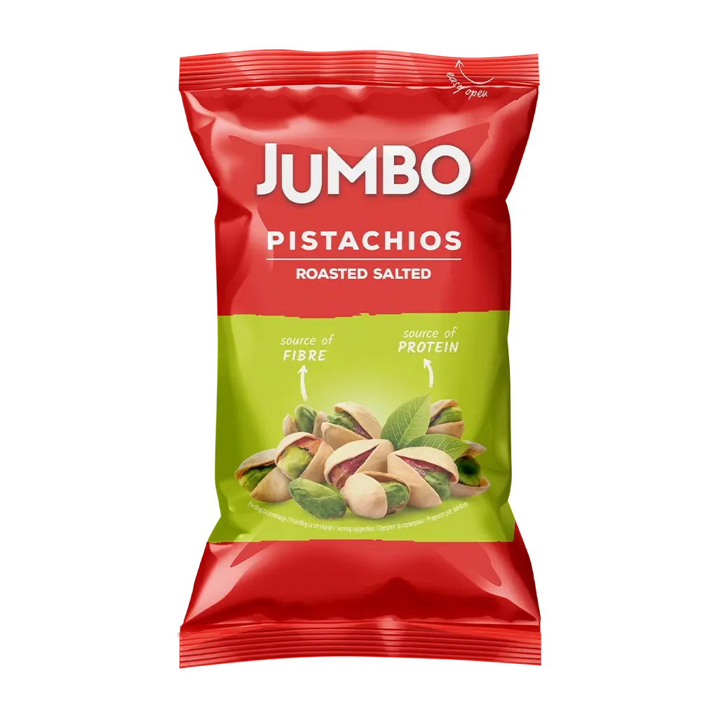 Jumbo - Roasted Salted Pistachios 75g