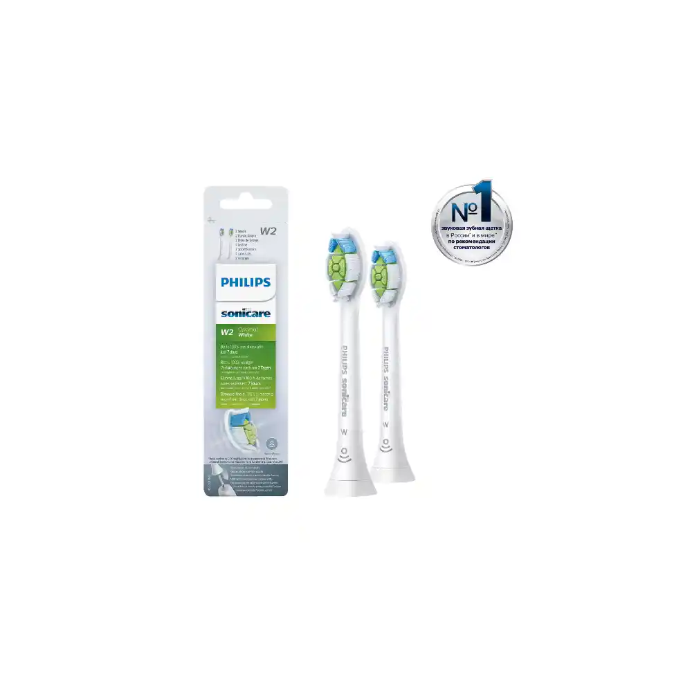 Philips Sonicare ელექტრო ჯაგრისის სათადარიგო თავი, მათეთრებელი 2ც 0311 (HX6062/10)
