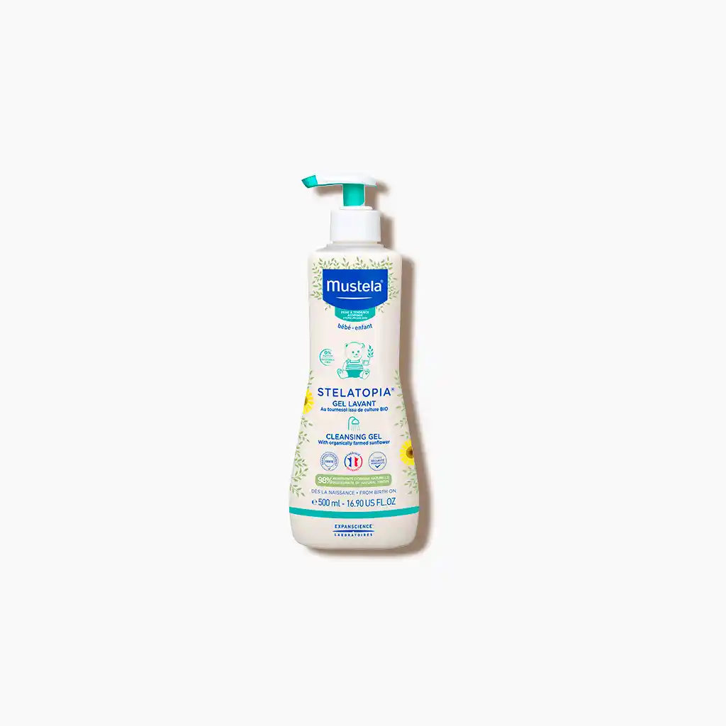 მუსტელა – Stelatopia® ზეთი დასაბანი 500მლ.