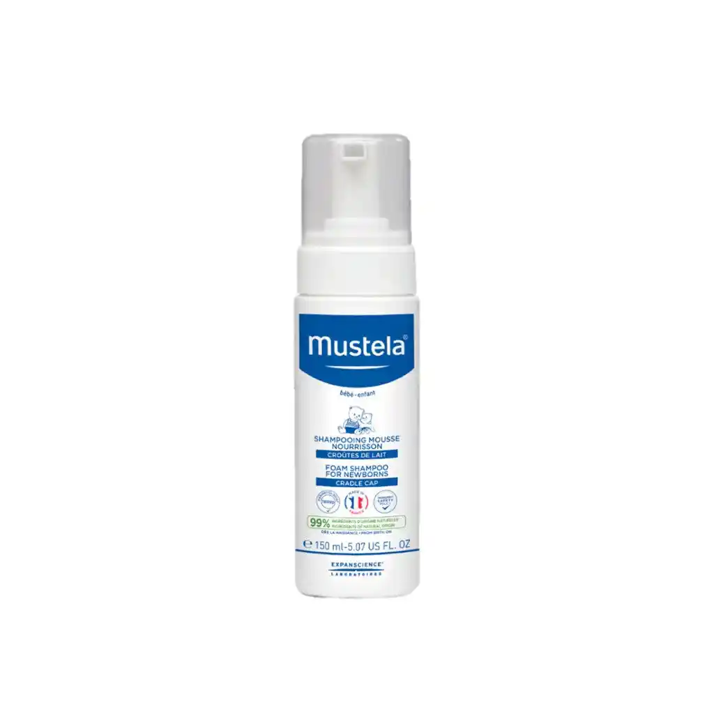 Mustela Foam Shampoo for Newborns 150ml