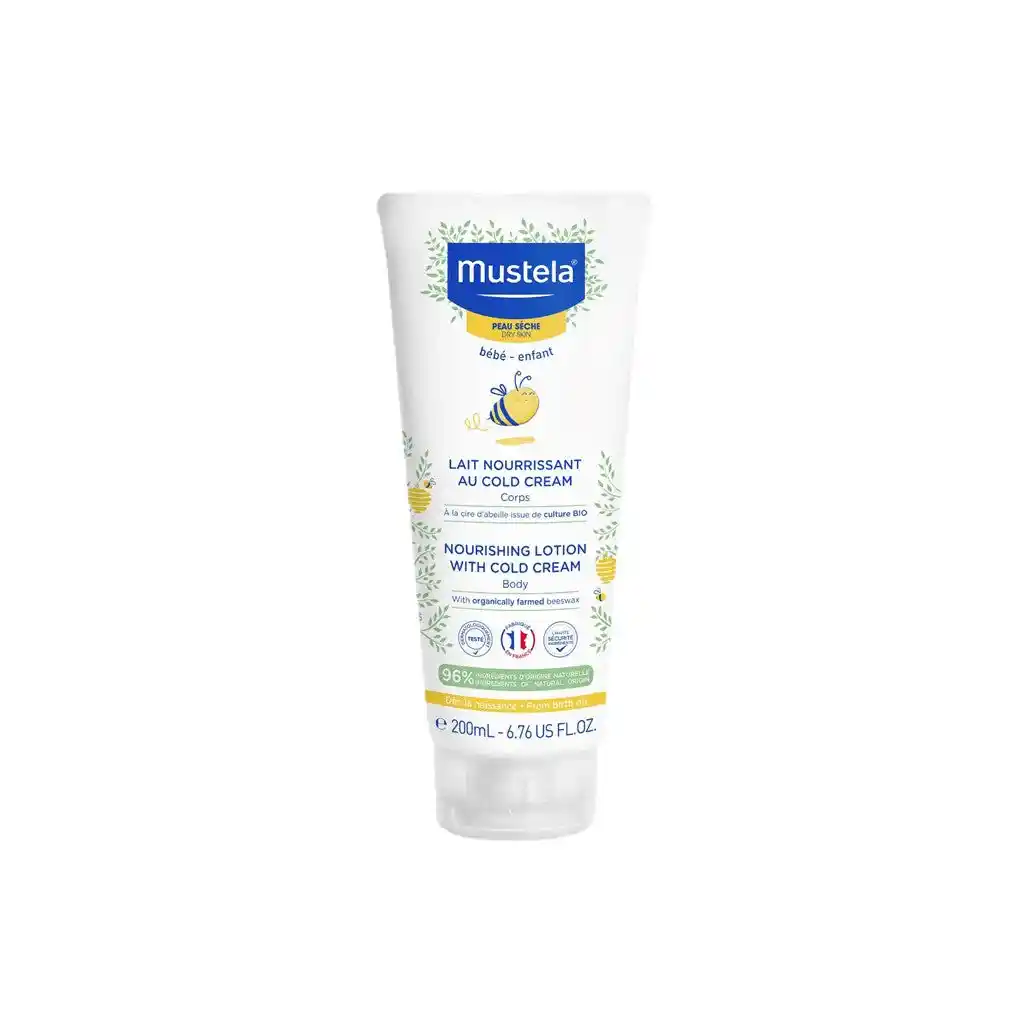 Мустела – Лосьон увлажняющий с Cold Cream, для тела 200мл