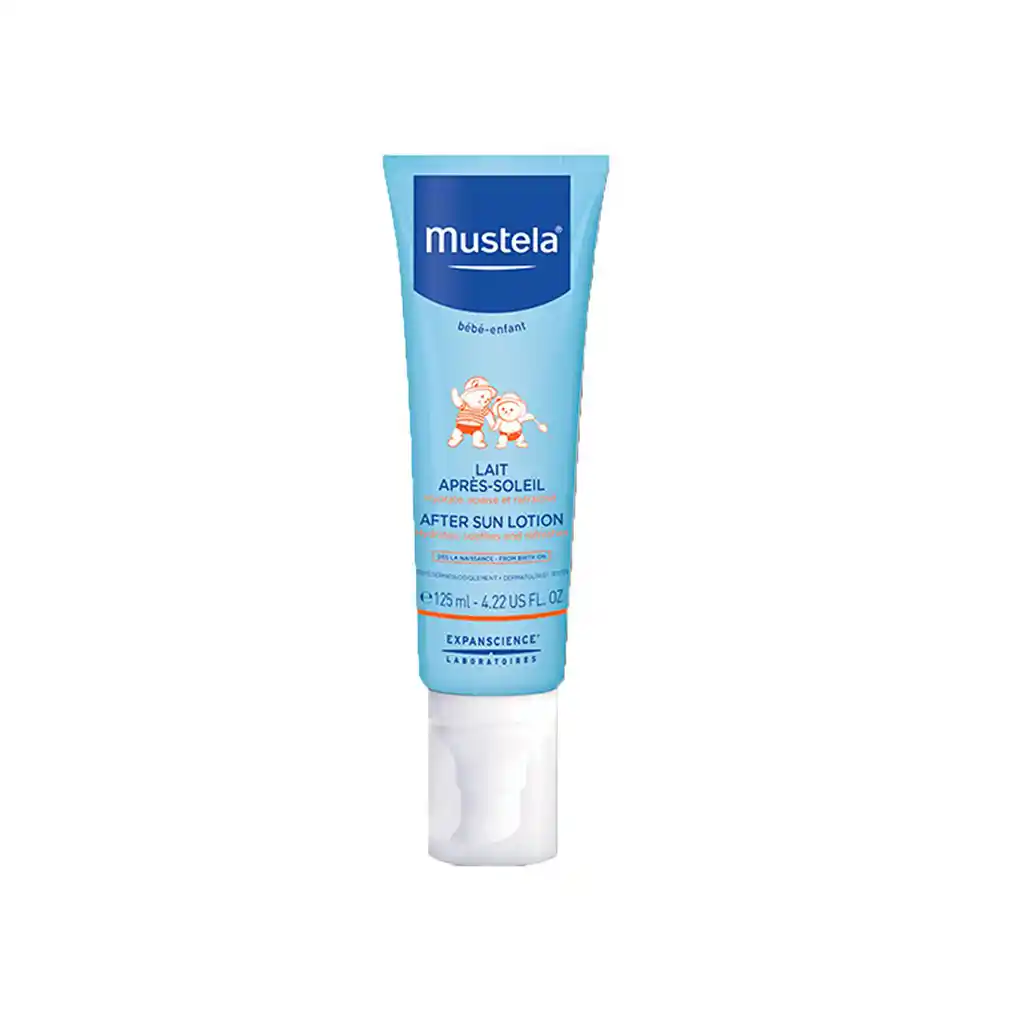mustela-mzis-shemdgomi-damatenianebeli-losioni-125ml მუსტელა - მზის შემდგომი დამატენიანებელი ლოსიონი 125მლ. - Image 1