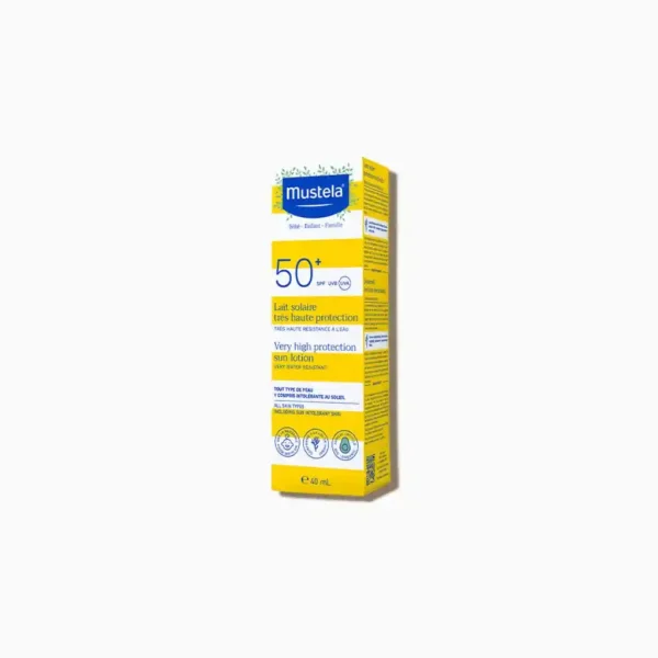 მუსტელა - მზისგან დამცავი ლოსიონი, სახის SPF 50, 40მლ. - Image 4