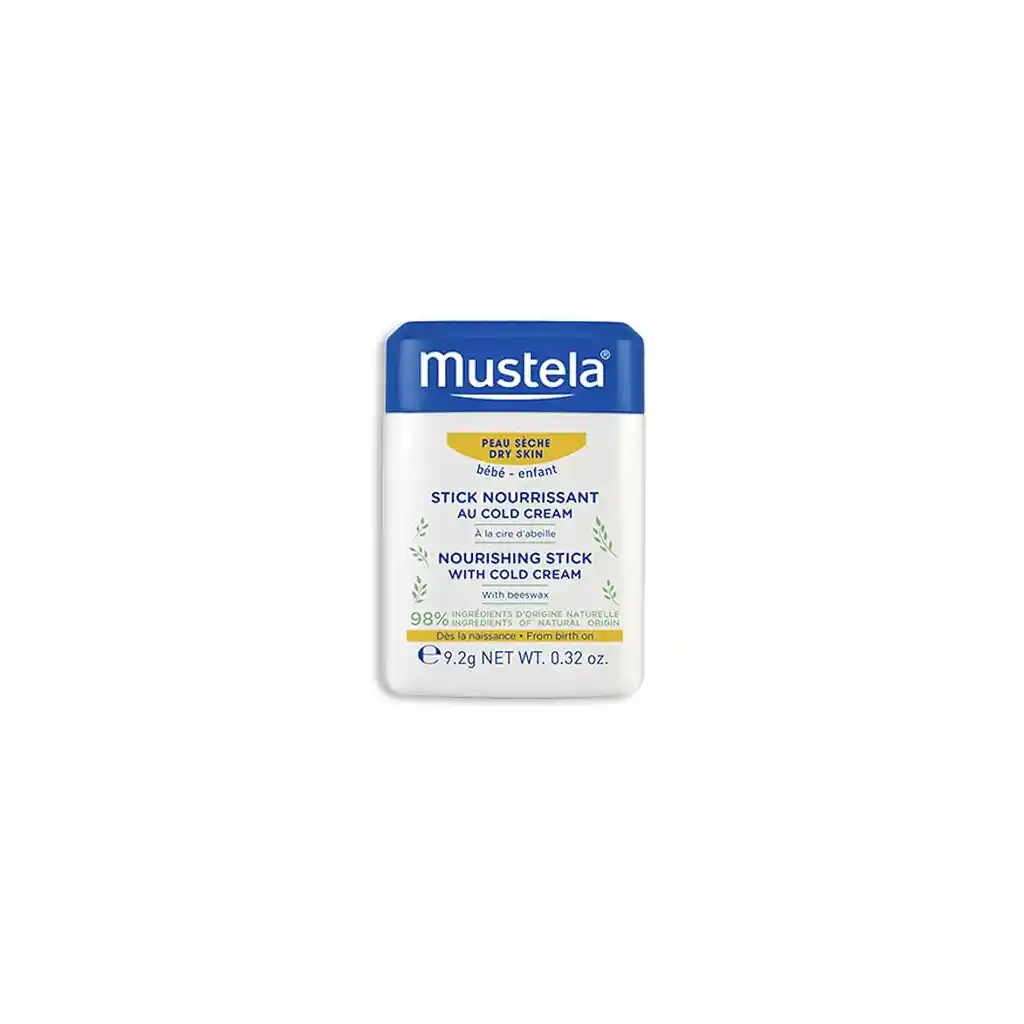 Mustela - Stick with Cold Cream, Moisturizing 9.2g