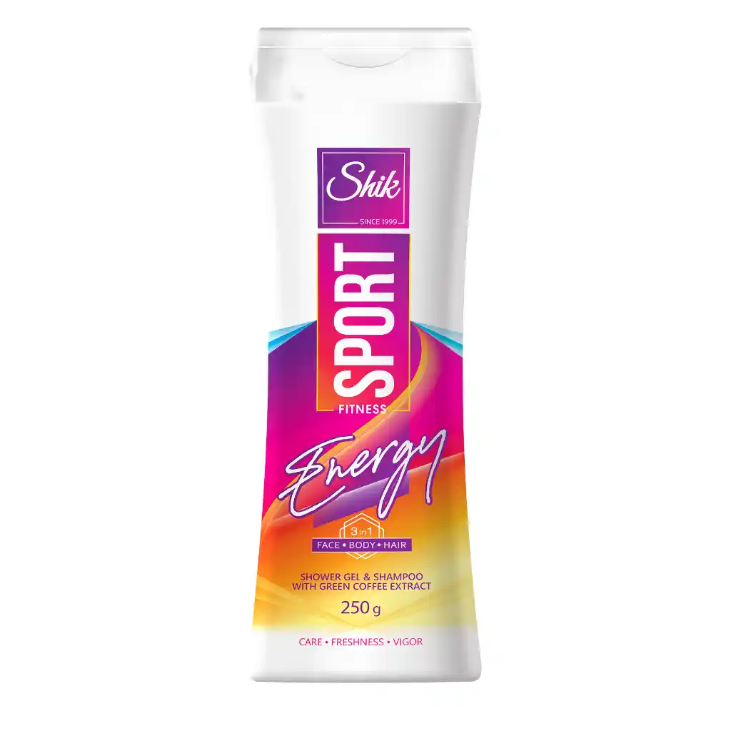 Shiki Gel-Shampoo Sport 3-in-1 (Face, Body, Hair) Fitness 250g