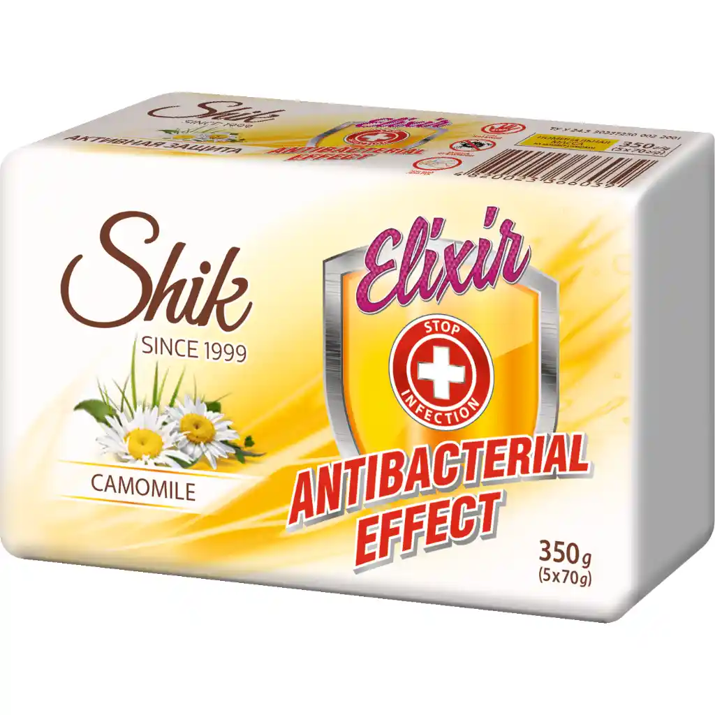 Shiki - ELIXIR soap antibact. chamomile 5x70g, 350g