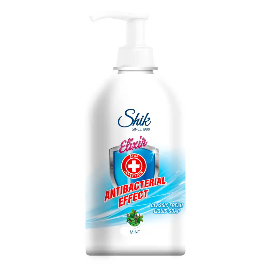 Shiki - Liquid Soap ELIXIR Antibacterial Mint Classic Cleanliness 500g