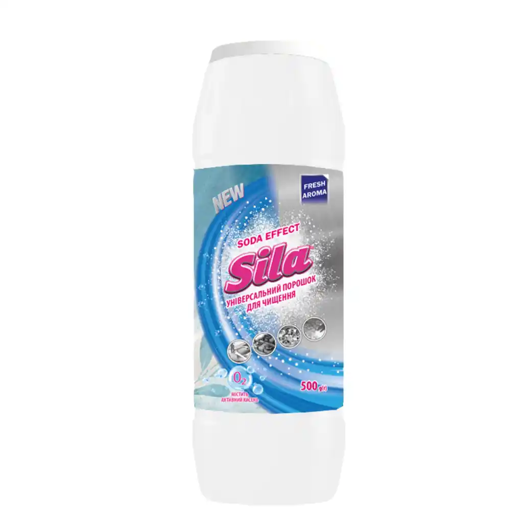 Sila - Universal Cleaning Powder Soda Effect, 500g