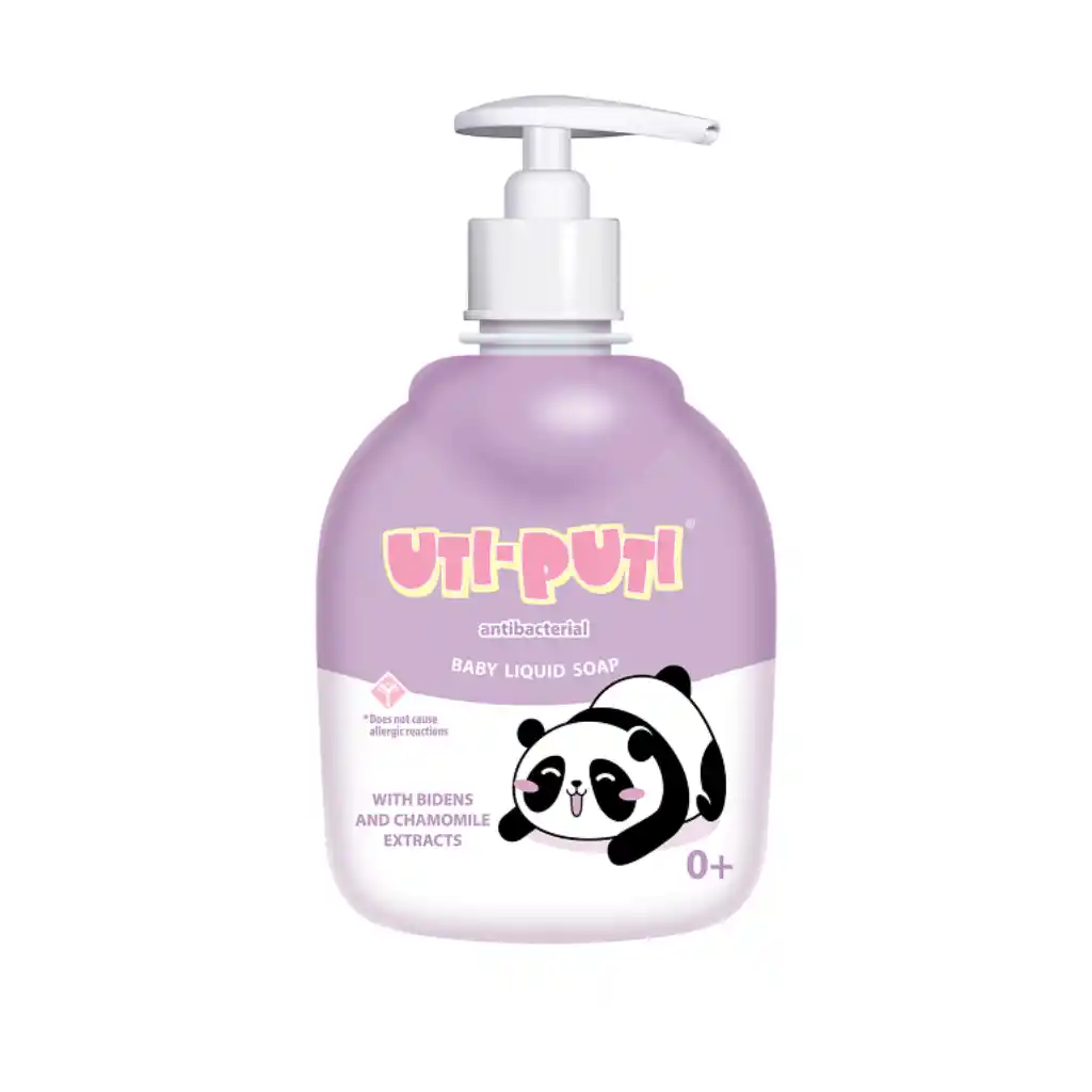 Uti-Puti - Liquid soap children's antibacterial "Two Teeth" 0 months 300g