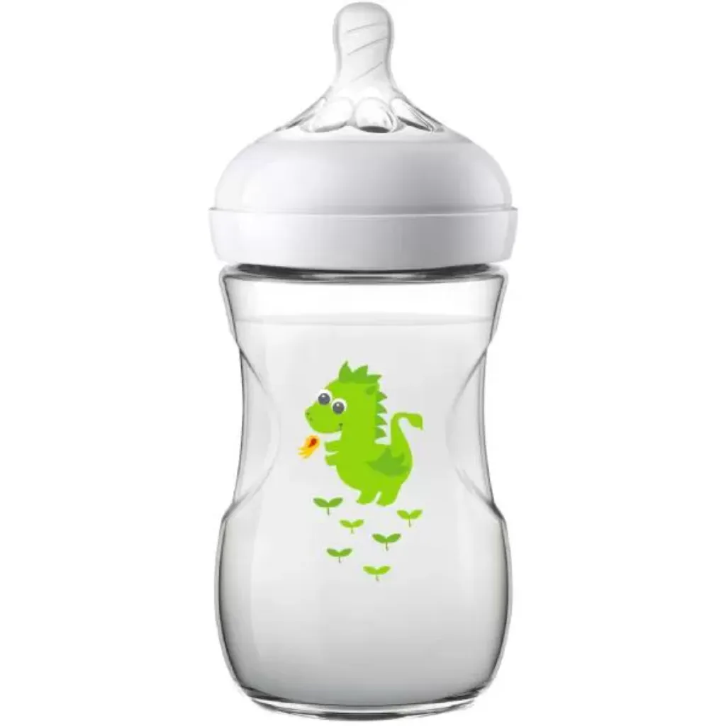 Avent – ბოთლი Natural 260 მლ, 1 თვიდან, დრაკონი