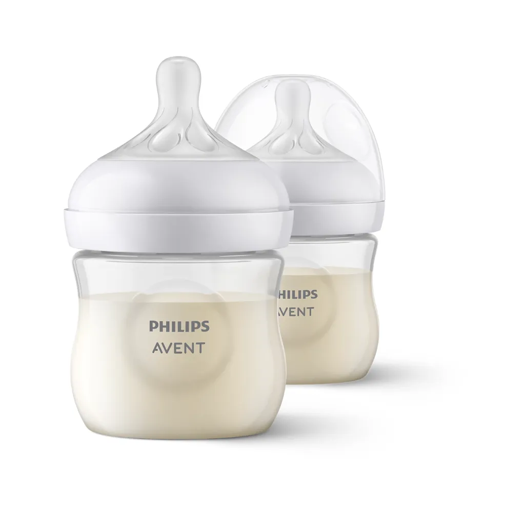 Avent Natural Response Bottle, 125 ml, 0 months, 2 pc
