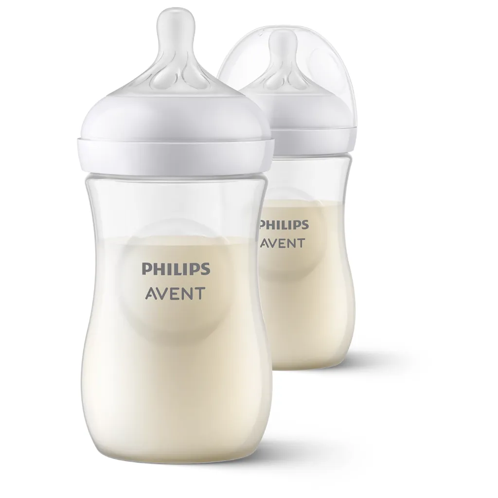 Avent Natural Response Bottle, 260 ml, 1m+, 2pk