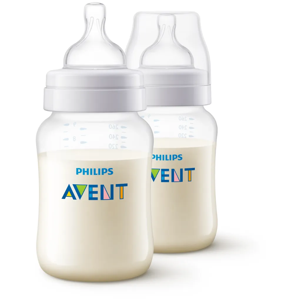Avent — бутылочка антиколиковая, 260мл, с 1 месяца, 2 шт