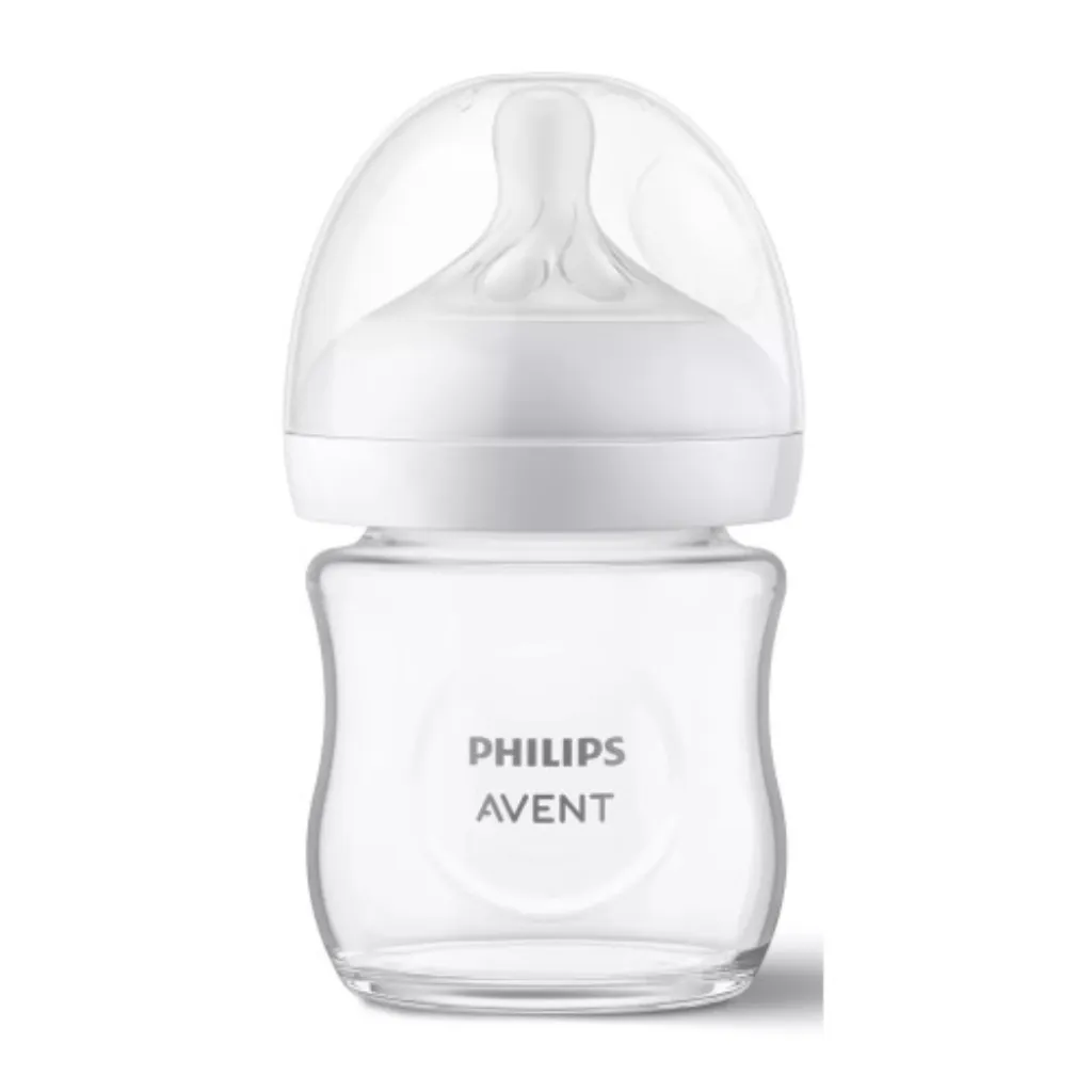 Avent – Бутылочка стеклянная Natural Response 120 мл, 0 мес+