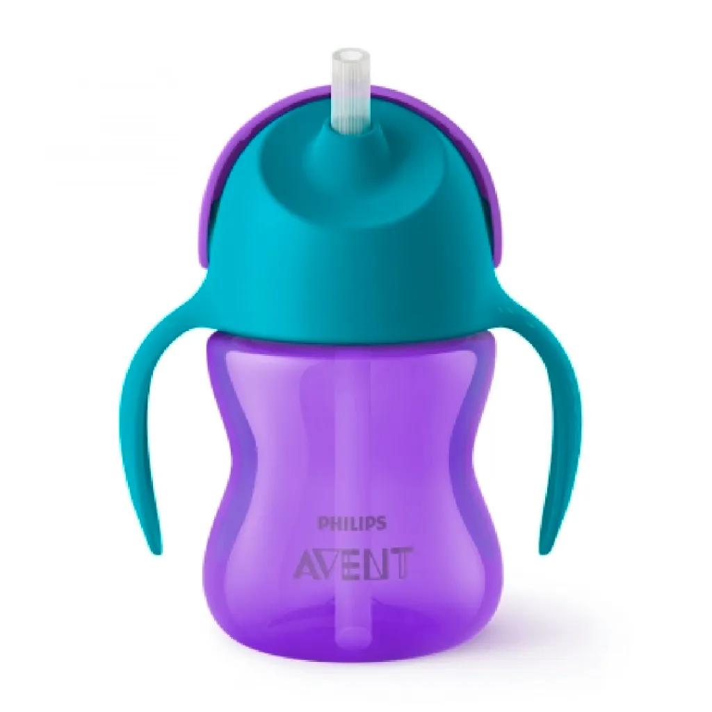 Avent Cup with flexible straw girl 200 ml, from 9 months