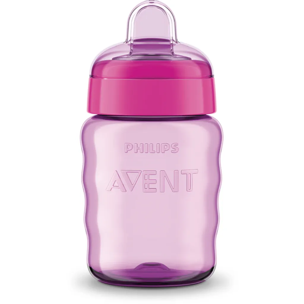 Avent Cup with flexible spout, pink 260 ml, from 9 months