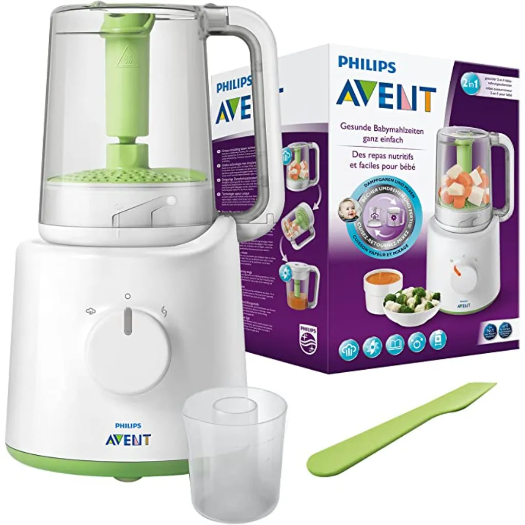 Avent – многофункциональный блендер для приготовления детского питания 2-в-1