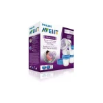 Avent - რძის საწველი ტუმბო, მექანიკური Natural  საწოვარათი და 3ც კონტეინერით - Image 2