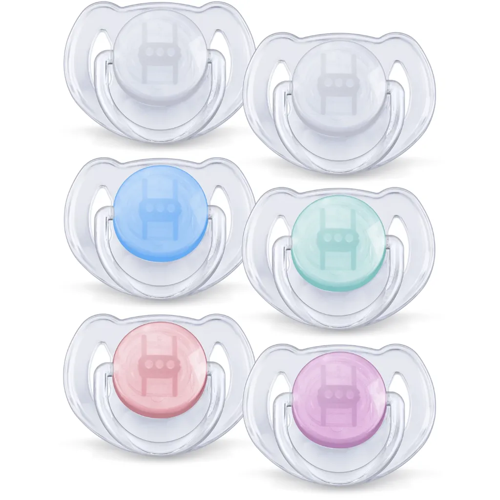 Avent Pacifier Classic, 6-18 Months, 2pk