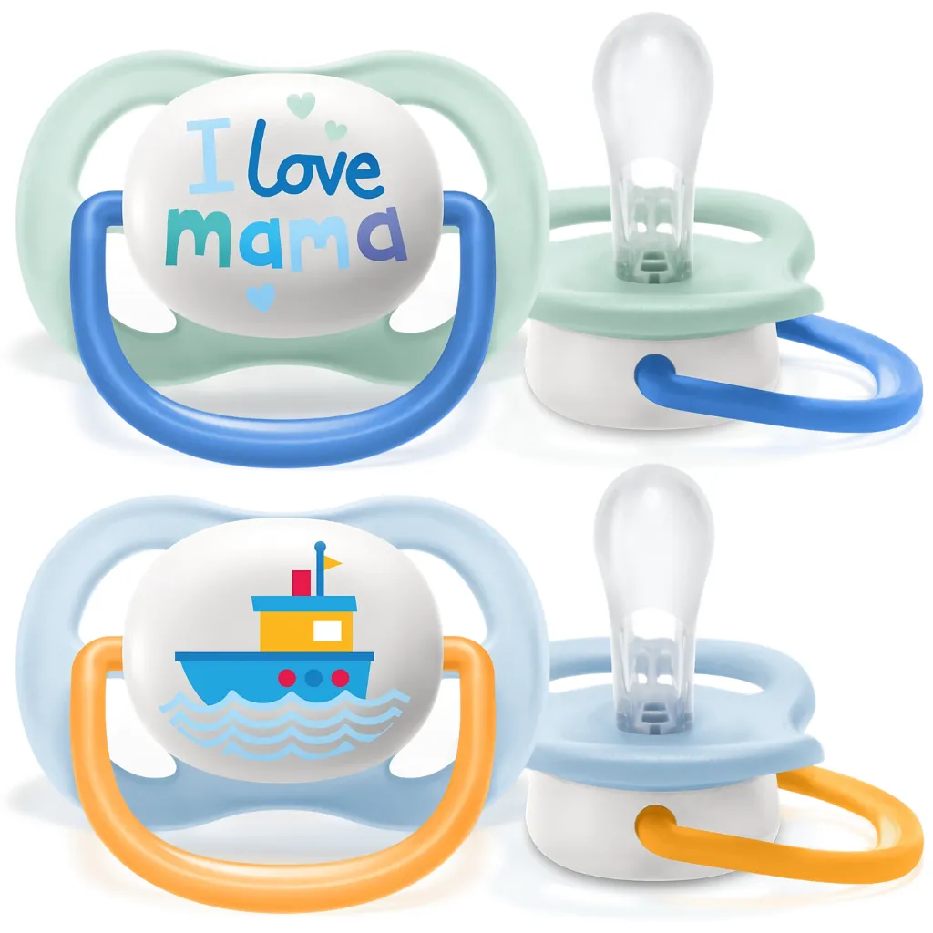 Avent – пустышка Ultra Air, 0-6 месяцев, 2 шт