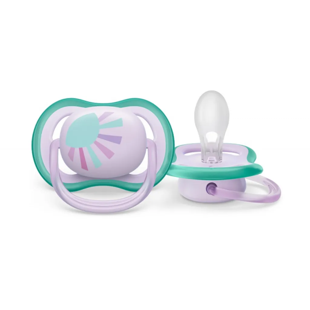 Avent Ultra Air Pacifier, 0-6 Months, Sun, 1 pc