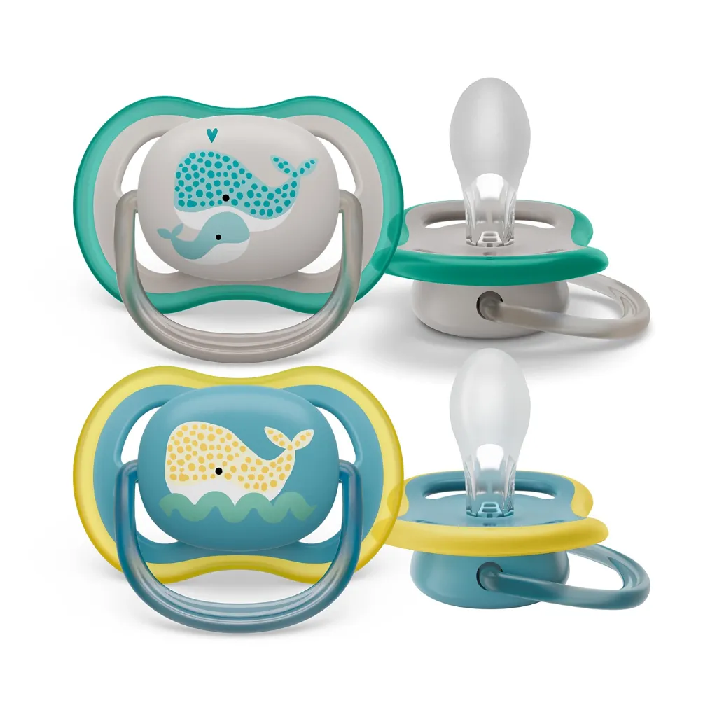 Avent – пустышка Ultra Air, нейтральная, от 18 месяцев, 2 шт