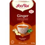YOGI TEA ორგანული ჩაი, ჯანჯაფილი (ჯინჯერი) 17ც/პაკეტში