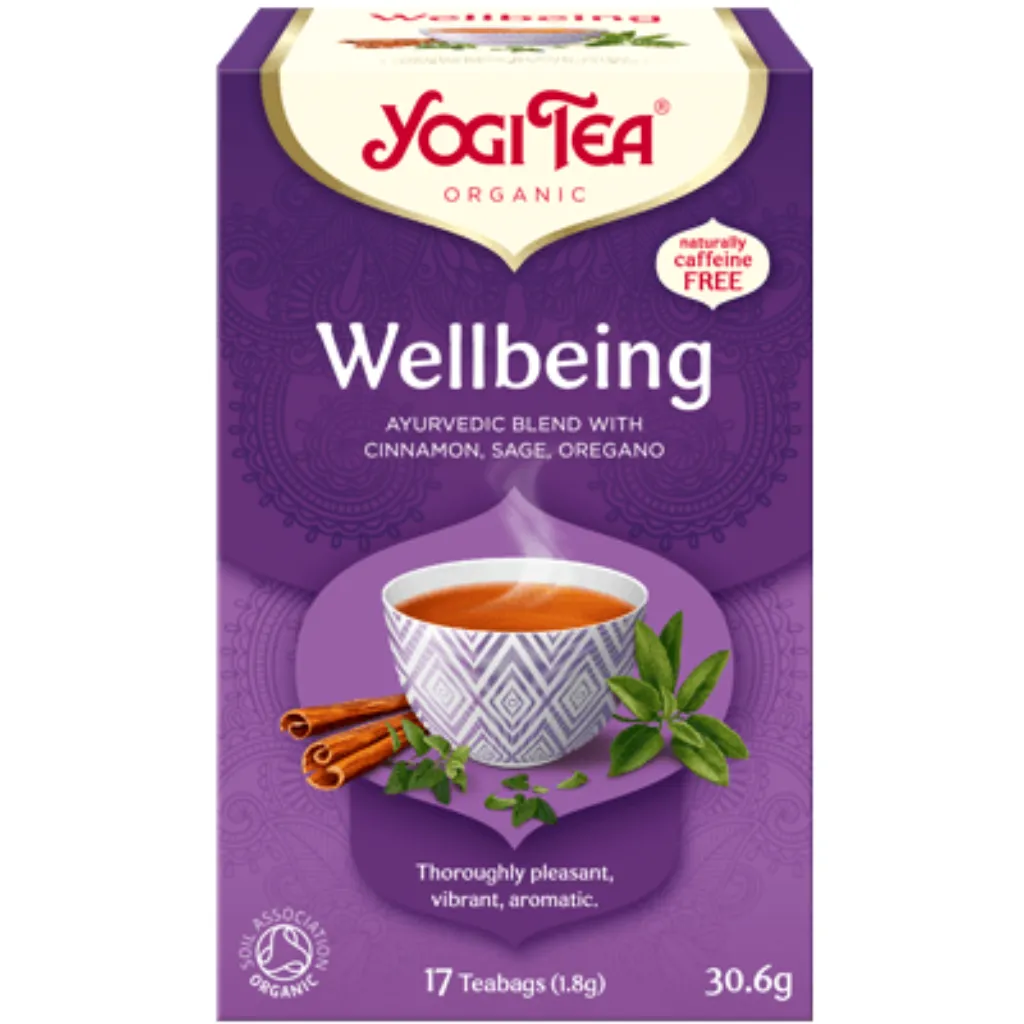 YOGI TEA ორგანული ჩაი, ჯანმრთელობისთვის 17ც/პაკეტში