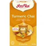 YOGI TEA ორგანული ჩაი, კურკუმა 17ც/პაკეტში