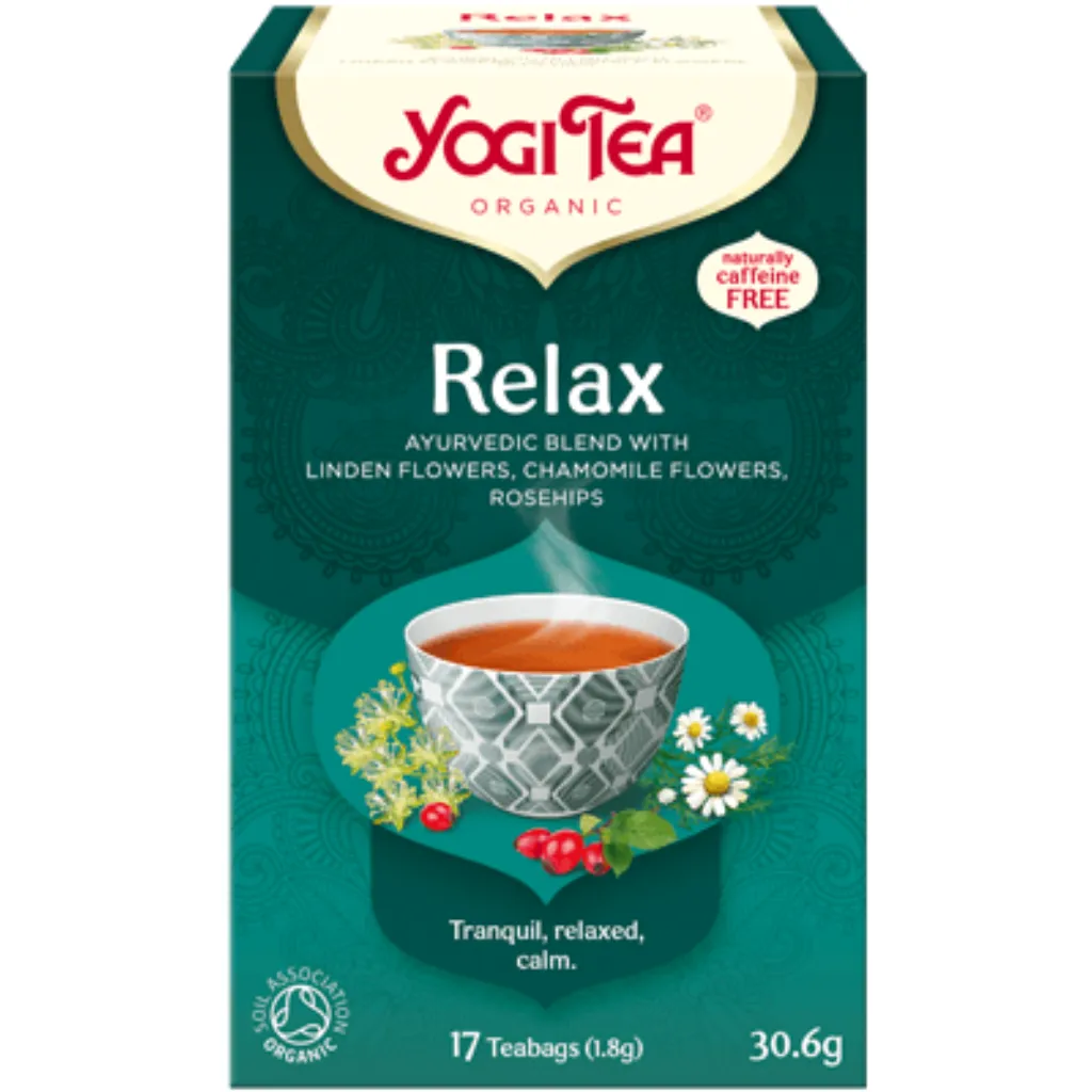 YOGI TEA ორგანული ჩაი, სარელაქსაციო 17ც/პაკეტში