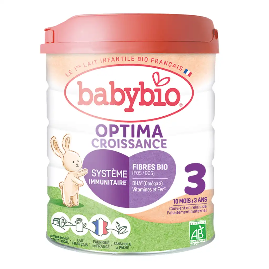 Babybio OPTIMA 3 milk formula 10-36 months, 800g