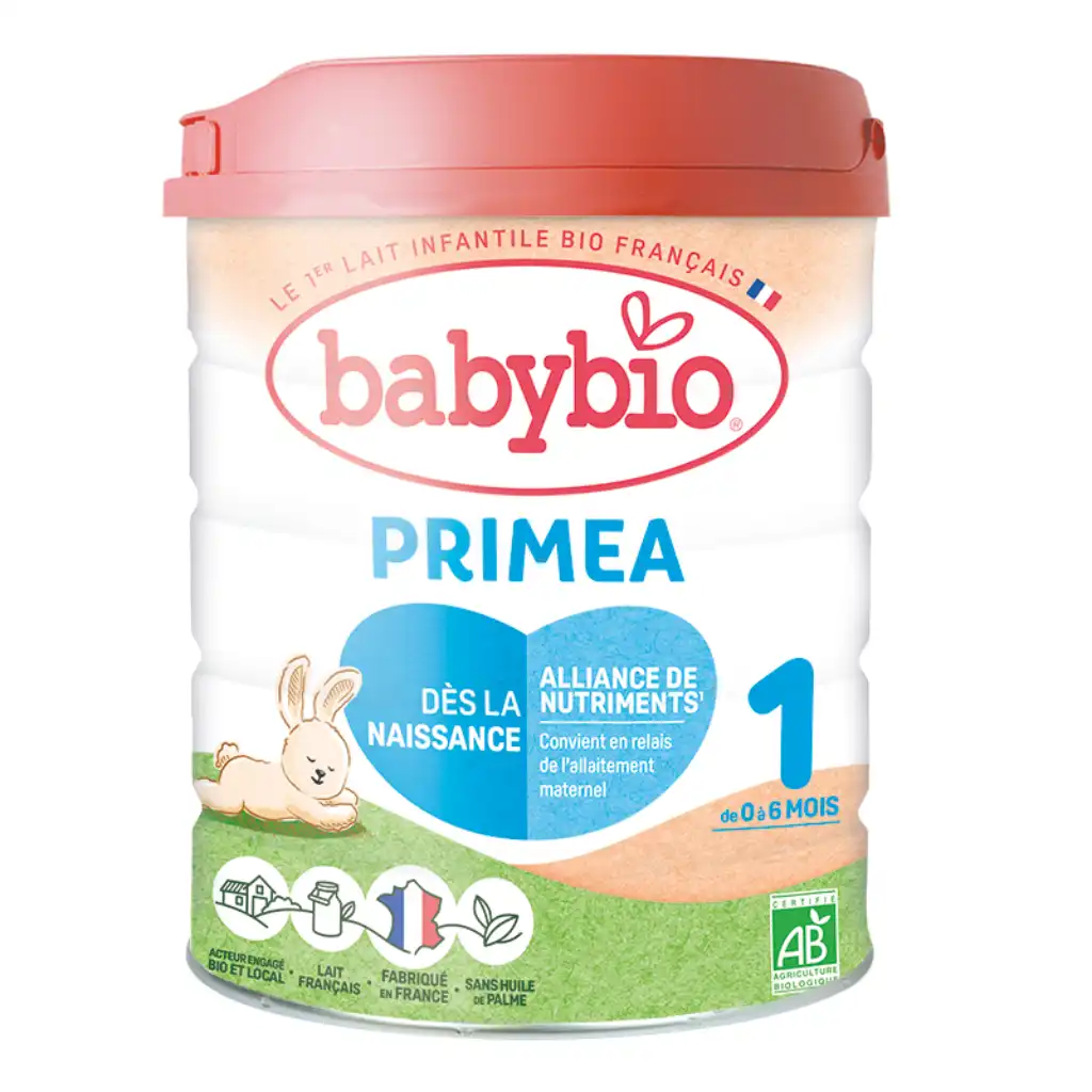 Бейбибио – PRIMEA 1 молочная смесь 0-6 мес, 800г.