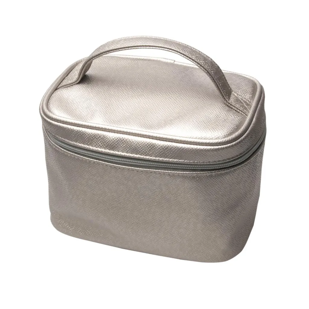 Titania cosmetic bag, gold