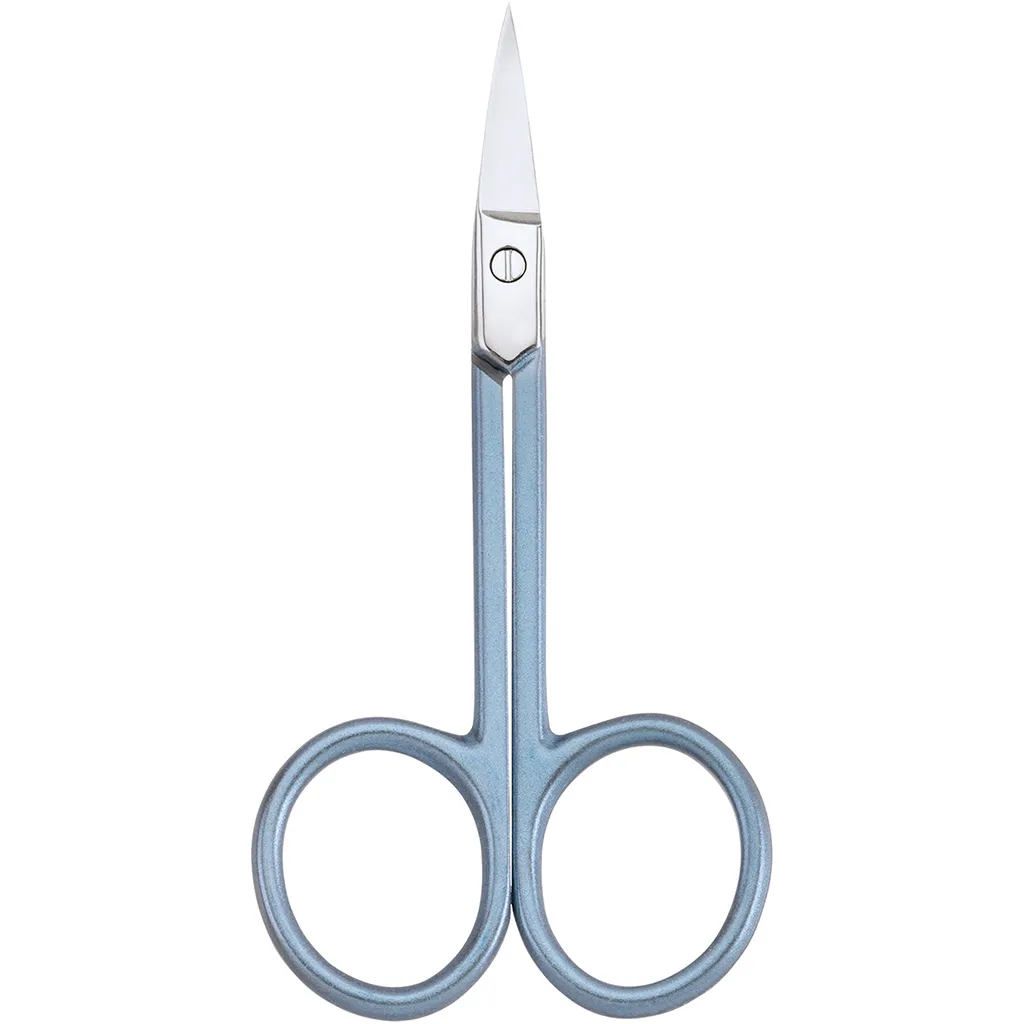 Titania Nail Scissors, Blue, Stainless Steel