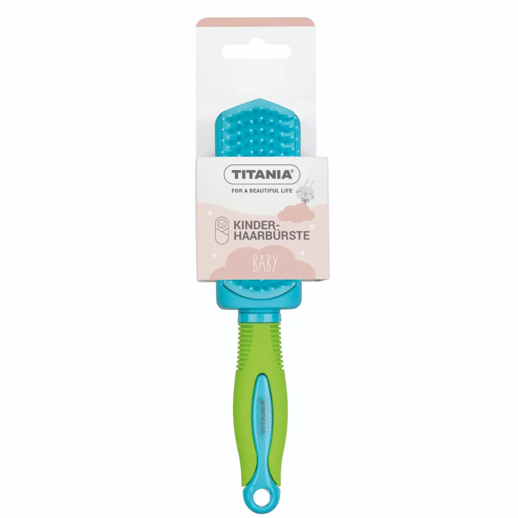 Titania - Baby comb, blue, 17.4cm