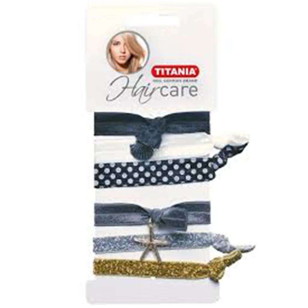 Titania "Sea Star" Hair Elastics 6 pcs