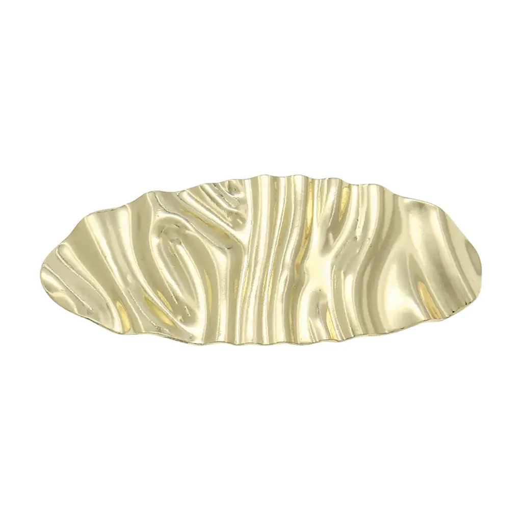 Titania hair clip, metal, gold