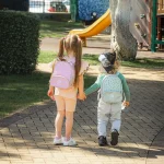 PETITE&MARS საბავშვო ზურგჩანთა Backie Green Trees - Image 7