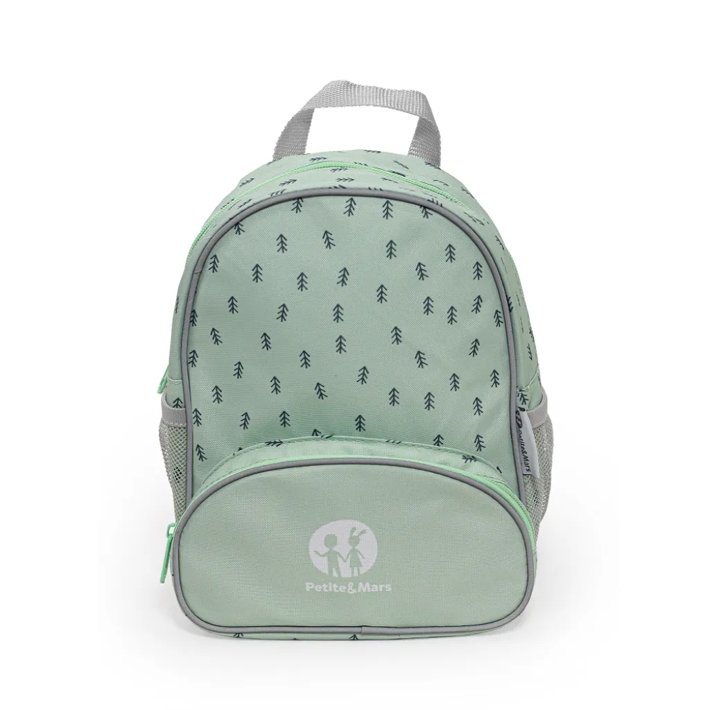 PETITE&MARS Kids Backpack Backie Green Trees