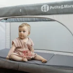 PETITE&MARS საწოლ-მანეჟი, Nyja Teddy Biker Grey​ - Image 8