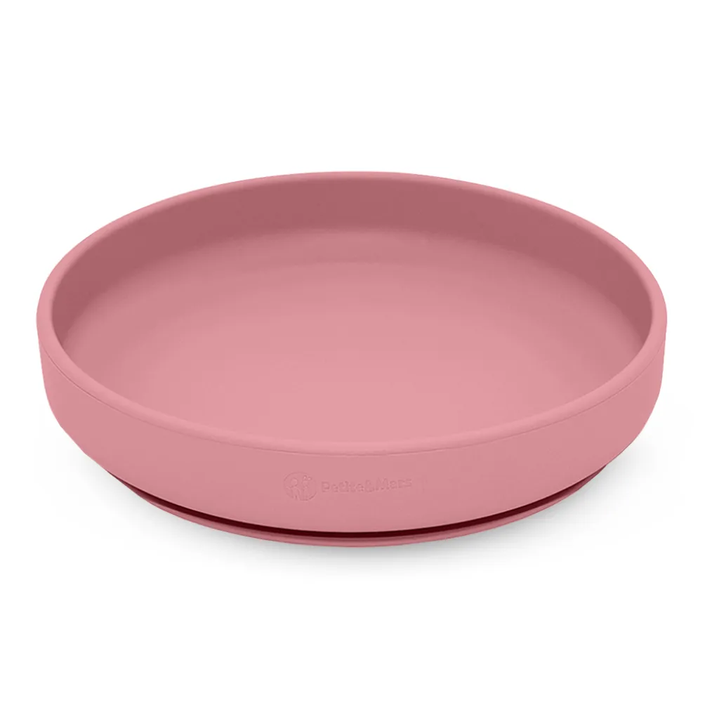 PETITE&MARS Plate with suction base TAKE&MATCH Pink, from 6 months