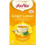 YOGI TEA ორგანული ჩაი, ჯანჯაფილი ლიმნით (ჯინჯერი) 17ც/პაკეტში